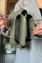 Green Color 5 Compartment Women's Hand and Shoulder Bag Fast Shipping Quality Product 2120 - 3