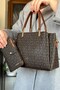 Kahvetaba Combination Color 5 Compartment Women's Hand and Shoulder Bag Fast Shipping Quality Product 2120 - 3