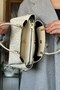 Cream Color 5 Compartment Women's Hand and Shoulder Bag Fast Shipping Quality Product 2120 - 4