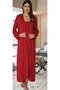 Effortt Cherry Pajama Maternity Nightgown Set 2302 - 2