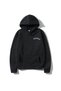 Unisex Black Hooded Sweatshirt Osaka Bird Back Printed - 2