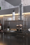 Counter Top Shelf 2 Tiers Bathroom Organizer Kitchen Organizer Spice Rack - 3