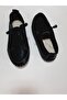 Inside and Outside 100% Genuine Leather Rubber Laced Casual Black Color Shoes - 2
