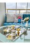 Luxury Stainless Steel Butterfly Baton Serving, Tea, Coffee, Catering and Presentation Tray in 2 different Colors - 4