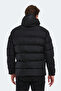 Haifa in Men's Hooded Puffer Black Coat & Jacket - 2