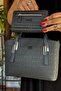 Women's 5-Compartment Hand and Shoulder Bag 4030-Gd -Gzd- - 6