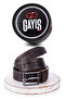 Men's Belt - 100% Genuine Buffalo Leather, Brown, Oval Box, Gift Dowry Holder