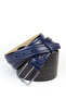 Special Boxed |   100% Genuine Buffalo Leather |   Classic Navy Blue Men's Belt |   Gift Dowry Belt - 3
