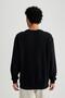 Crew Neck Printed Regular Fit Sweatshirt - A7462ax23au - 7