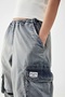 Grey-Blue Oversize Cargo Pocket Trousers - 4