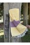 Double Color Peshtemal Organic Natural Cotton Colored Peshtemal (100 X 165 CM) BEACH PESTEMALI LUXURY PATTERN
