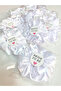 Pack of 10 Colorful Gift Bagel Hair Clips with 'Bride to be' label