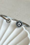 Steel 17 Cm Circumference Evil Eye Stone Women's Handcuff Tarnish Resistant Women - 3