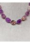 Amethyst Stone Shaped Necklace (39800) - 2