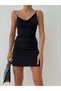 Women's Christmas New Year's Lycra One Shoulder Chain Strap Mini Dress