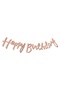 Woodland Geyik 8 Year Old Foil Rosegold Balloon Set Geyik Ceylan Birthday Party Balloon Set Geyik Concept - 7