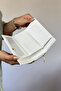 Large Size Horizontal Model Zippered and Covered Women's Wallet Suitable for Daily Use 01 white - 6