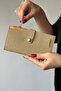 Large Size Horizontal Model Zippered and Covered Women's Wallet Suitable for Daily Use 1001 kumtaba - 2