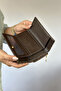 Large Size Horizontal Model Zippered and Covered Women's Wallet Suitable for Daily Use 01 brown - 6