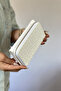 Large Size Horizontal Model Zippered and Covered Women's Wallet Suitable for Daily Use 01 white - 4