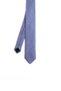 Blue Patterned Micro Casual Tie - 3