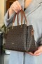 Kahvetaba Combination Color 5 Compartment Women's Hand and Shoulder Bag Fast Shipping Quality Product 2120 - 5