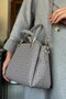 Gray Color 5 Compartment Women's Hand and Shoulder Bag Fast Shipping Quality Product 2120 - 5