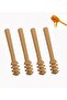Mimosa 4-Piece Wooden Honey Spoon Set (4 Pieces) - 2