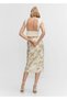 Floral Print Skirt - 4