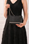 Black CupraSimli Women's Evening Dress Portfolio Bag - 5