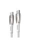 سلك شحن Glimmer Series 100 وات 200 سم Pd Type-c أبيض - 3