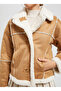 Standard Camel Hair Women's Jacket 4WAL20120IW - 5
