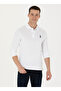 U.S. Polo Assn. Polo Neck White Men's Sweatshirt Tp01Sk023 - 3