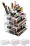 Makeup Organizer Set 5 Tiers 6 Drawers Acrylic Organizer - 2