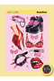 مجموعة ملصقات Blackpink (Bratz Pink) مقاس A5 2 ورقة - 3