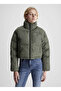 Khaki Women's Coat J20J222340LLP - 4