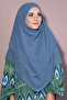 سجادة متوسطة الحجم جاهزة من الشيفون Sufle Khimar Indigo - 2