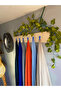 Scarf Shawl Hanger Smart Hanger Wooden Hanger with Holder Latch - 2