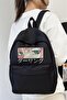 Zero Two Eyes Printed Backpack