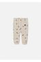Baby Boy Printed Trousers Beige 2538 - 3