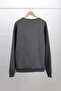 Oversize O-collar Sweatshirt N-alinda - Anthracite - 2