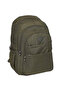 Black Waterproof Crinkle Fabric Backpack 1625 (Colors Available) - 2
