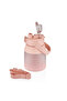 1000ml Single Lid Motivational Water Bottle Softtouch with Straw and Carrying Strap - 3