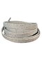 120 Cm Glitter Flat Laces, Casual and Sports Shoelaces, 1 Pair, Gray with Silver Glitter