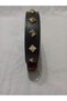 Leather Embellished Hand Embroidered Dog Collar