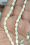 Mother of Pearl Stone Barley Cut 6*9 mm Natural Natural Stone Rosary