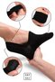 Bamboo Women's Ballerina Black Socks Seamless Invisible Anti-Slip Heel Silicone Premium Pack of 6 - 2