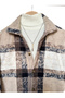 Men's Shirt Collar Oversize Cotton Lumberjack Shirt - 2