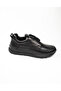 6474 Black Leather Casual Men's Shoes - 2