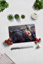 Glass Cutting Board - Glass Cutting Board |   Dark Flowers |   20cm X 30cm